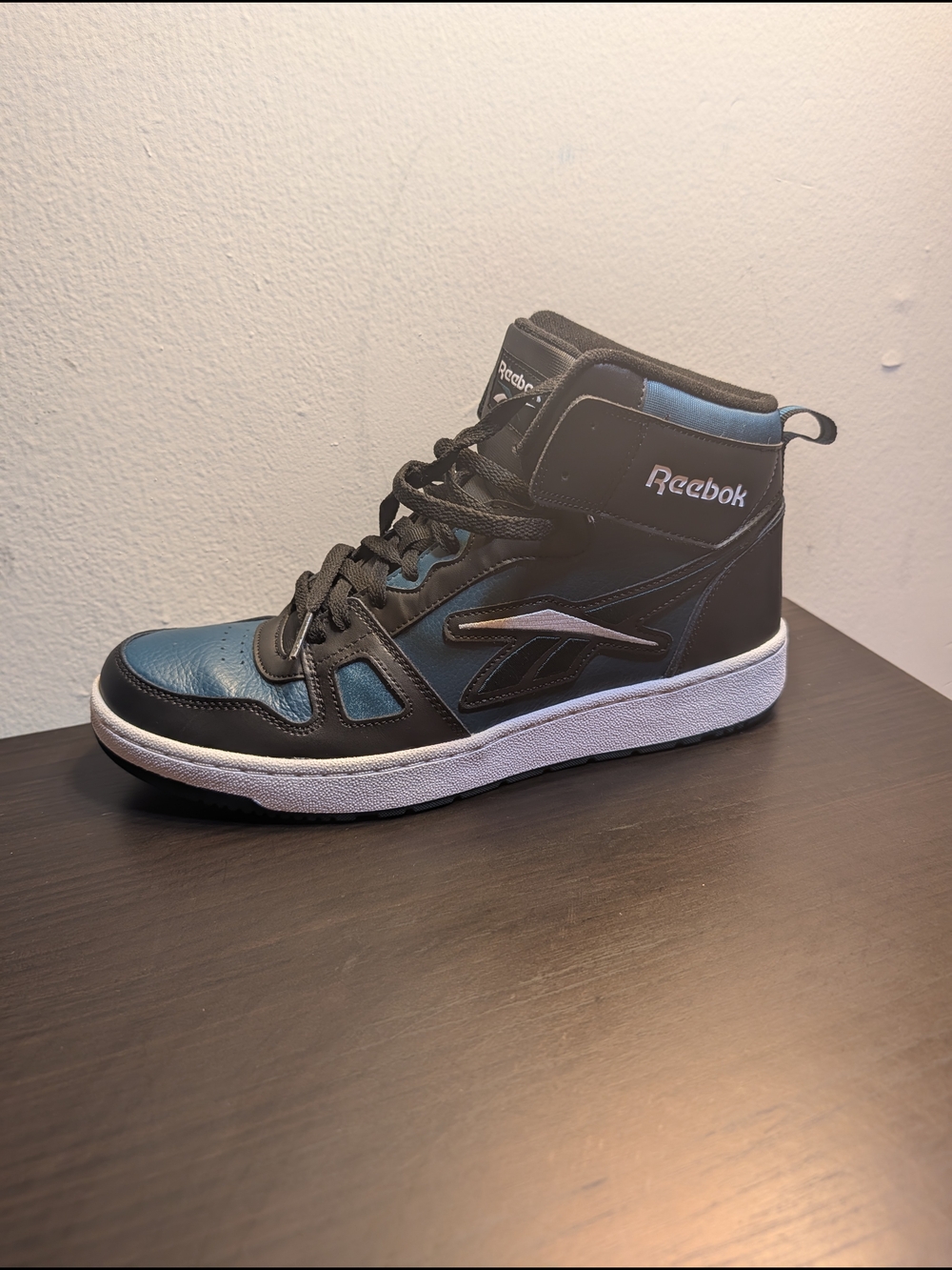 Reebok Resonator Mid Black Teal Sneaker Men's